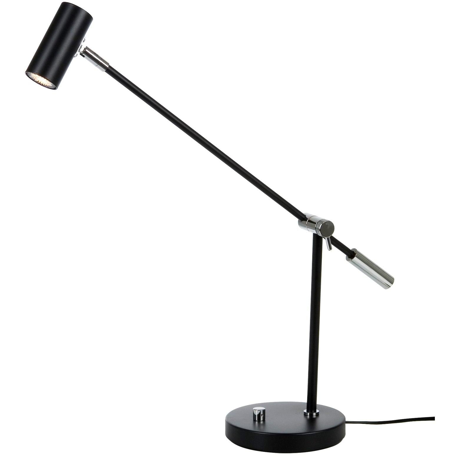 BORDSLAMPA CATO, svart