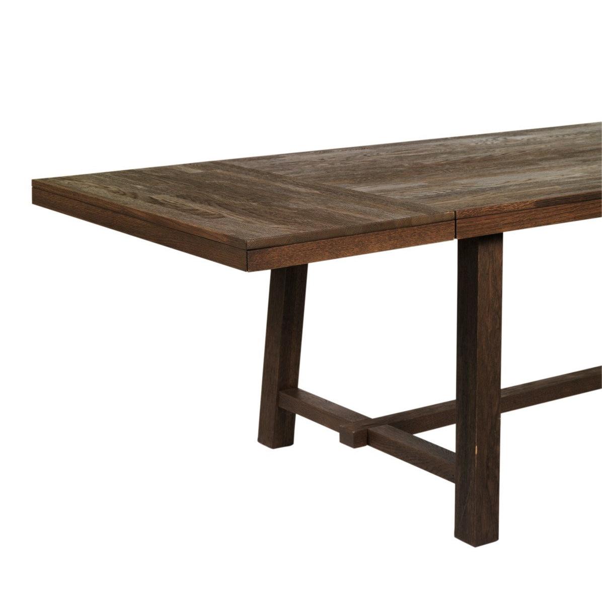 BROOKLYN Matbord mörkbrun 170-220 cm