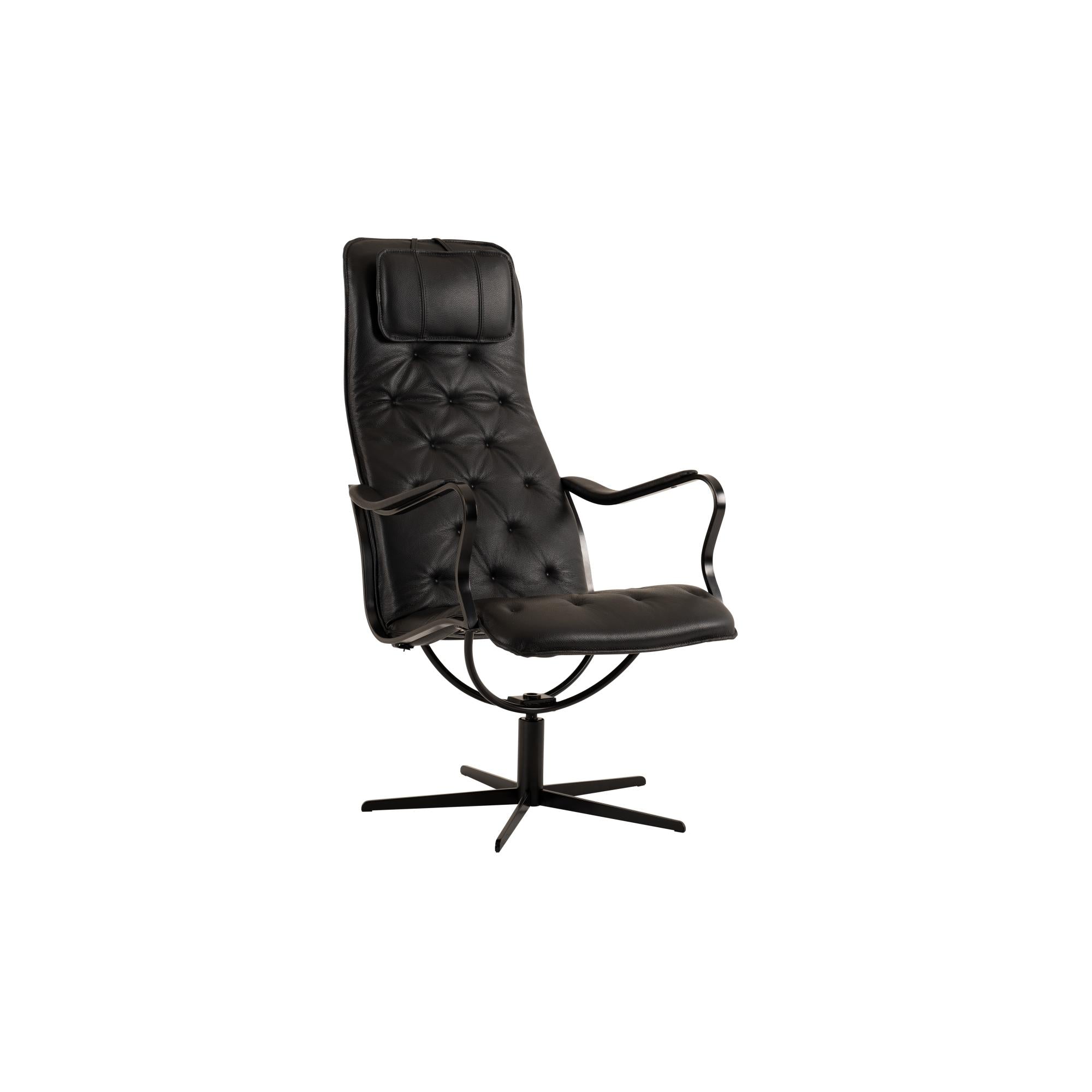 CHIC Fåtölj skinn