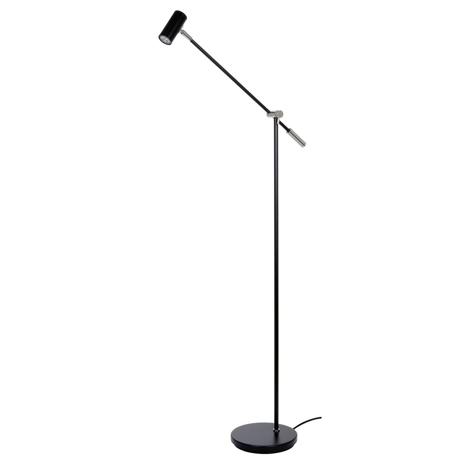 GOLVLAMPA CATO, svart