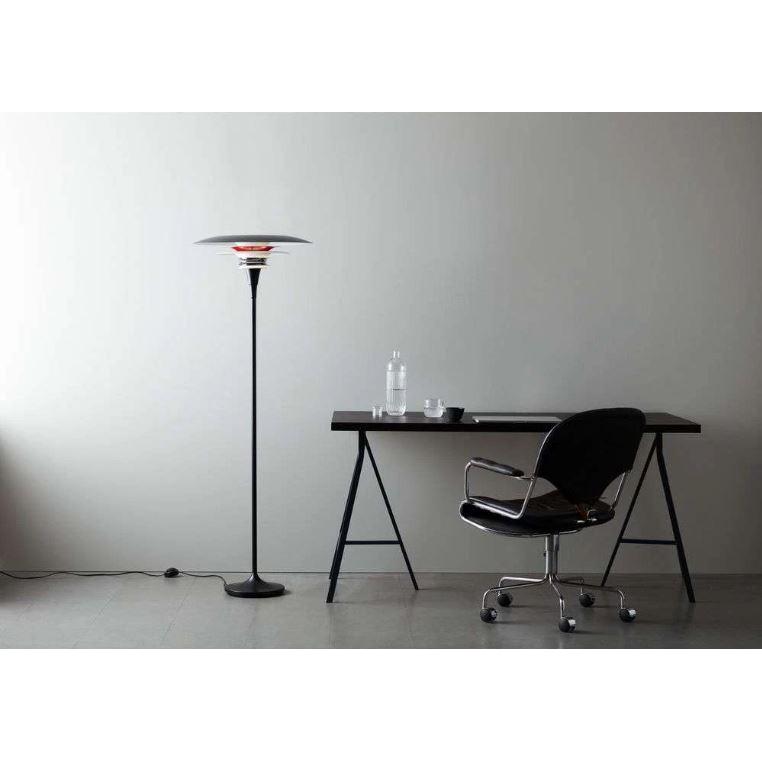 GOLVLAMPA DIABLO D500, svart/röd