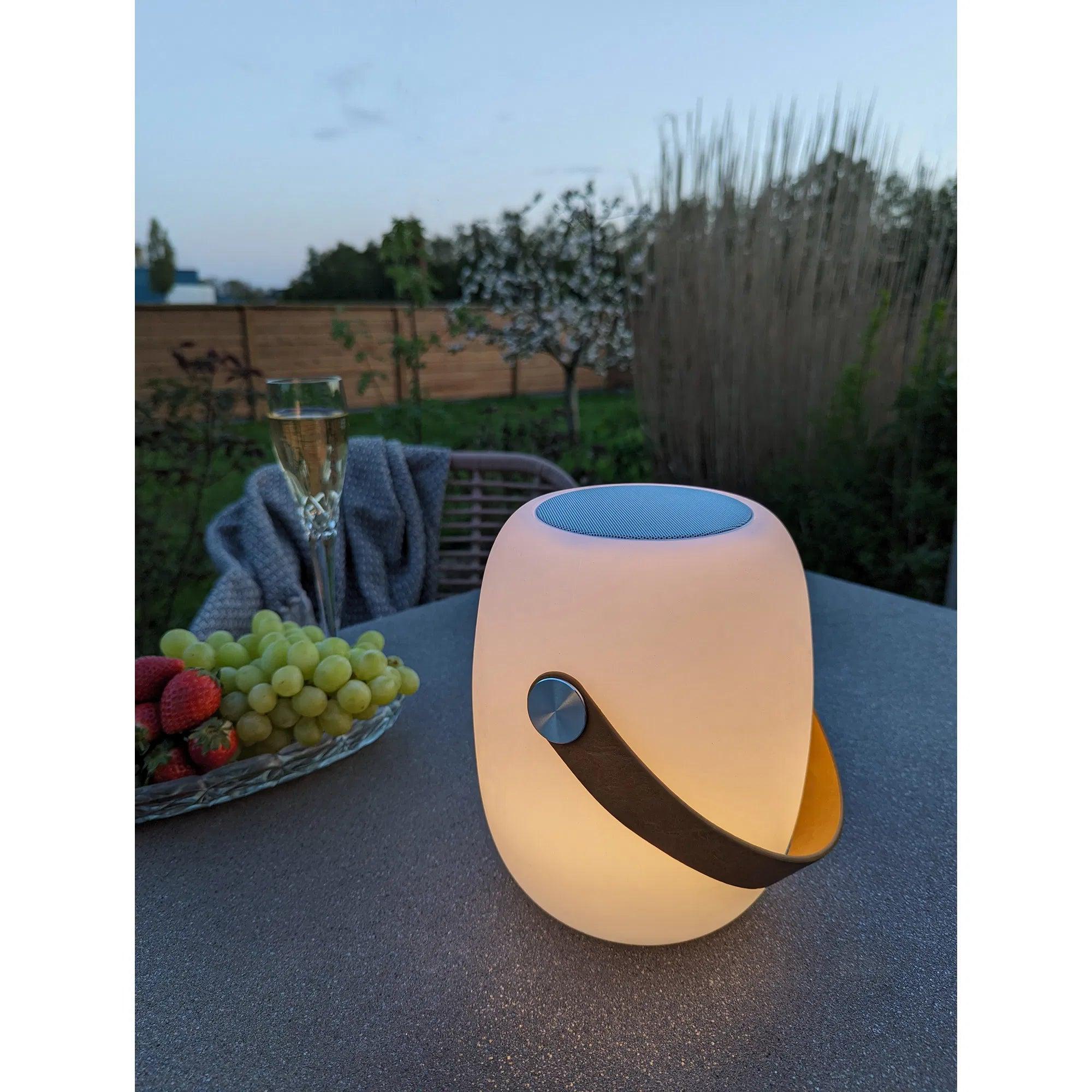 LED Lampa/Högtalare med Bluetooth, Uppladdningsbar