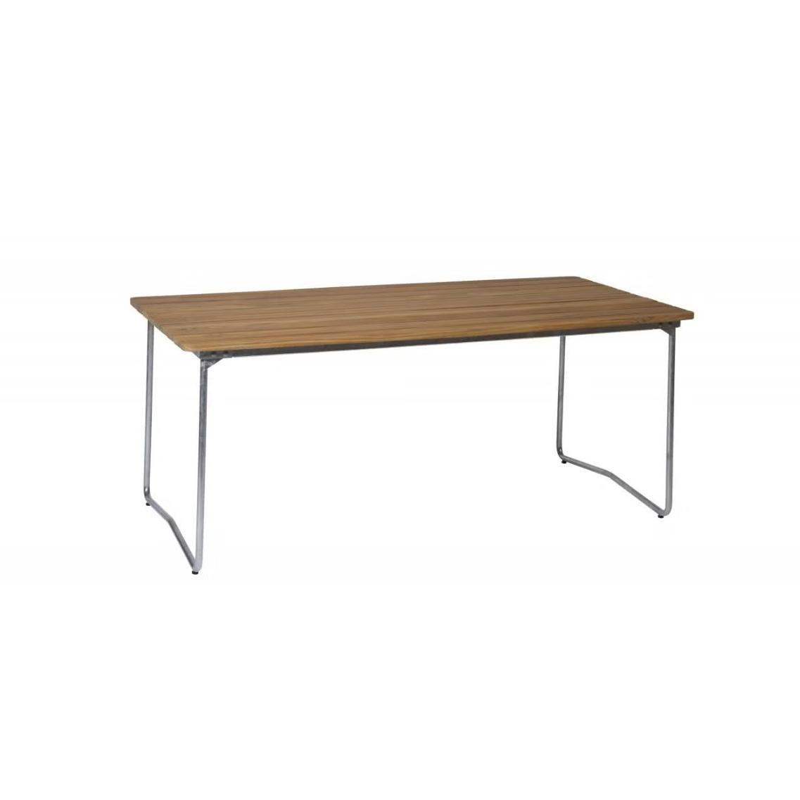 Grythyttan matgrupp B31+4st A2 stolar i oljad ek med varmgalvaniserat stativ