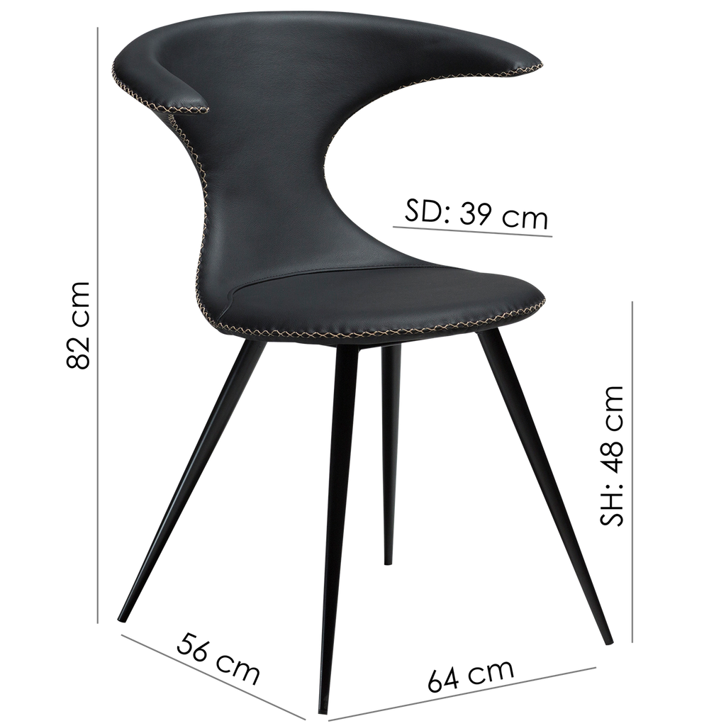 Flair matstol Läder